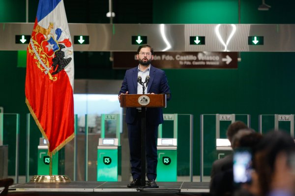 Boric inaugura nuevas estaciones de Metro y el centro de Quilicura ahora queda a 20 minutos de Plaza de Armas