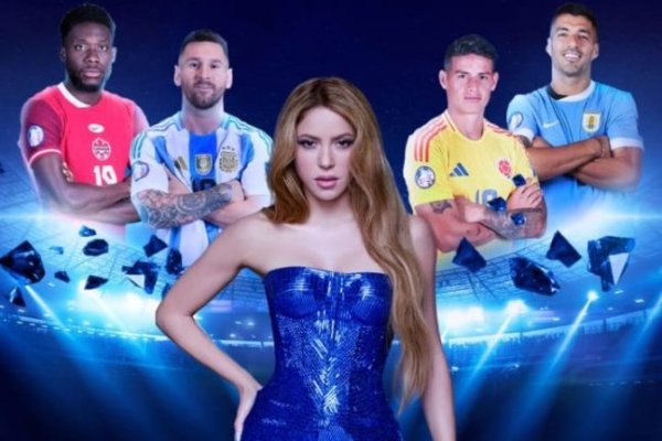 Shakira regresa a la cancha: se presentará en la final de la Copa América